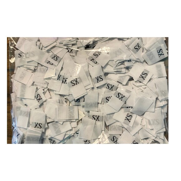 Clothes size labels/ garment tags - Picture 4 of 8